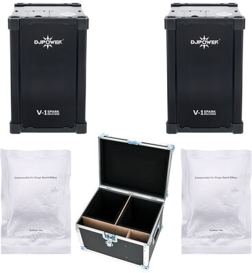 DJ Power V-1 Spark Machine Bundle of 2 DJ Power V-1 Spark Machine Bundle of 2