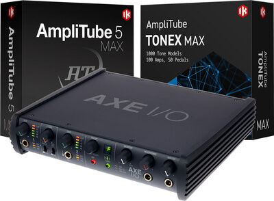 IK Multimedia AXE I/O + AmpliTube 5 MAX IK Multimedia AXE I/O + AmpliTube 5 MAX