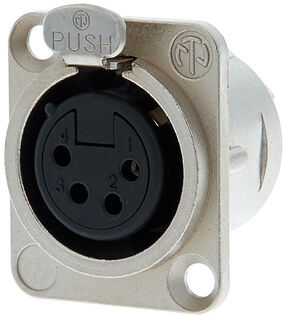 Neutrik NC4 FD-L1 Einbaubuchse Neutrik NC4 FD-L1 Einbaubuchse