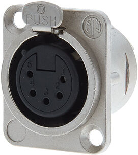 Neutrik NC5 FD-L1 Einbaubuchse Neutrik NC5 FD-L1 Einbaubuchse