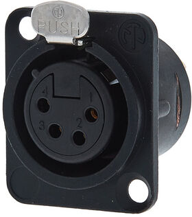 Neutrik NC4 FDL1-B Einbaubuchse Neutrik NC4 FDL1-B Einbaubuchse