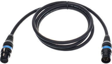 Sommer Cable DMX cable black, 1,5m, 5 Pol. Sommer Cable DMX cable black, 1,5m, 5 Pol.