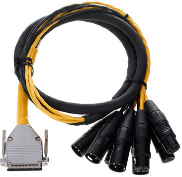 Avid DB25 - XLR M+F AES/EBU 4' Avid DB25 - XLR M+F AES/EBU 4'