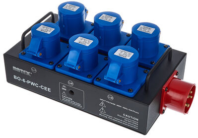 Botex BO-6-PW 16A CEE Blue Distribut Botex BO-6-PW 16A CEE Blue Distribut