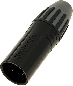 Seetronic SCMM5-BG 5pin XLR black Seetronic SCMM5-BG 5pin XLR black