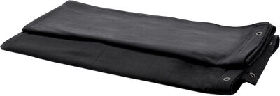 Stairville Bühnenvorhang 6 x 3m schwarz Stairville Bühnenvorhang 6 x 3m schwarz