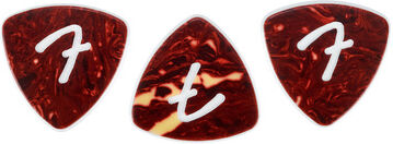 Fender 346 F Grip Shell Pick Set Fender 346 F Grip Shell Pick Set