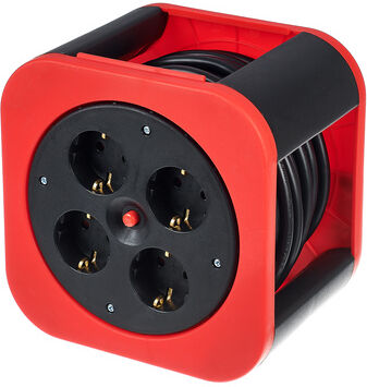 REV Ritter Cable Box S 10m red REV Ritter Cable Box S 10m red
