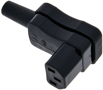 Kaiser IEC connector fmale angled 798