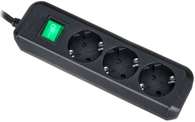 Brennenstuhl Eco-L 3 Way Split Sw 5m BK Brennenstuhl Eco-L 3 Way Split Sw 5m BK