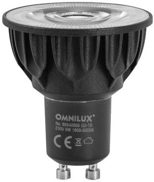 Omnilux GU-10 COB 5W LED dim2warm Omnilux GU-10 COB 5W LED dim2warm
