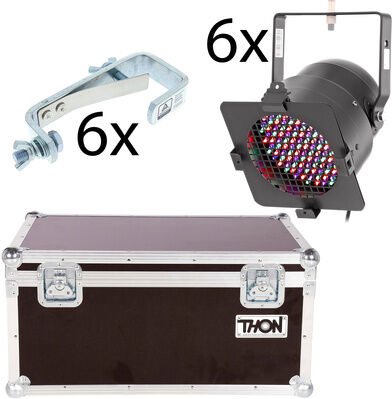 Stairville LED PAR 56 B 6er Road Kit MK1 Stairville LED PAR 56 B 6er Road Kit MK1