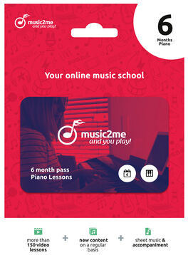music2me Sechs Monate Klavierunterricht music2me Sechs Monate Klavierunterricht