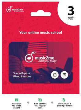 music2me Drei Monate Klavierunterricht music2me Drei Monate Klavierunterricht
