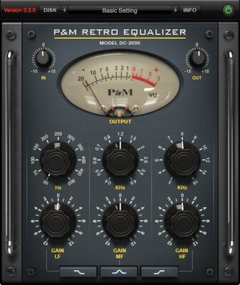 Plug And Mix Retro Equalizer Plug And Mix Retro Equalizer