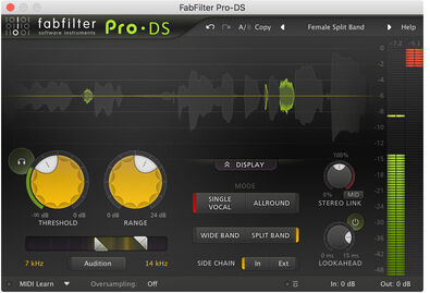 FabFilter Pro-DS FabFilter Pro-DS