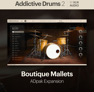 XLN Audio AD 2 Boutique Mallets XLN Audio AD 2 Boutique Mallets
