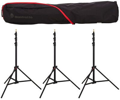 Manfrotto 1004BAC 124-366cm BK Bundle Manfrotto 1004BAC 124-366cm BK Bundle