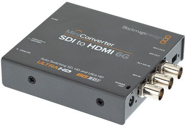 Blackmagic Design Mini Converter SDI-HDMI 6G Blackmagic Design Mini Converter SDI-HDMI 6G