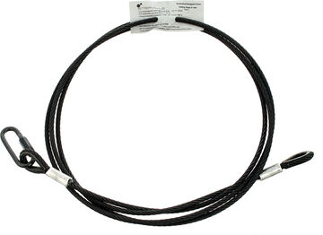 Stairville Safety 300cm/6mm Black 35kg Stairville Safety 300cm/6mm Black 35kg