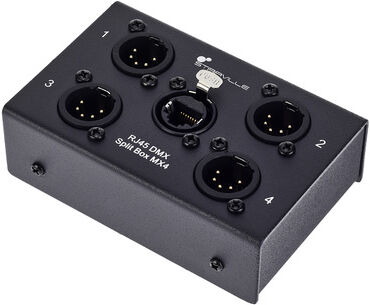 Stairville RJ45 DMX Split Box MX4-5pin