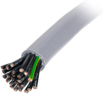 Stairville Highflex 25 x 1,5mm² grey Stairville Highflex 25 x 1,5mm² grey