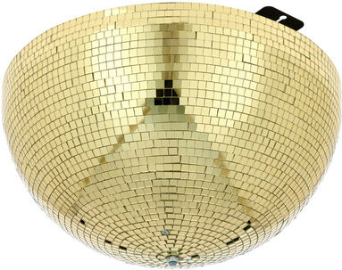 EuroLite Half Mirror Ball 50cm gold EuroLite Half Mirror Ball 50cm gold