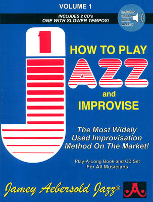 Jamey Aebersold Play Jazz Improvise Vol.1 englisch Jamey Aebersold Play Jazz Improvise Vol.1 englisch