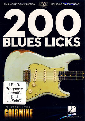 Hal Leonard 200 Blues Licks - Guitar Licks Hal Leonard 200 Blues Licks - Guitar Licks