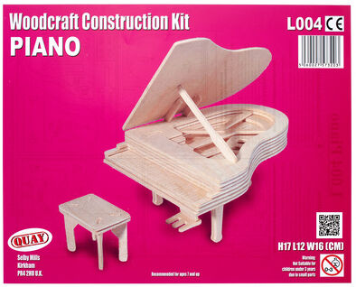 Quay Woodcraft Kit - Grand Piano Quay Woodcraft Kit - Grand Piano