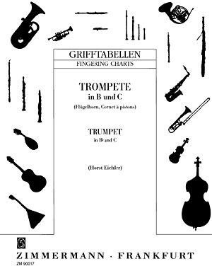 Zimmermann Verlag Fingering Chart Trumpet