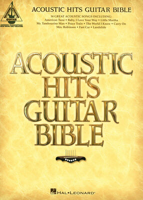Hal Leonard Acoustic Hits Guitar Bible Hal Leonard Acoustic Hits Guitar Bible