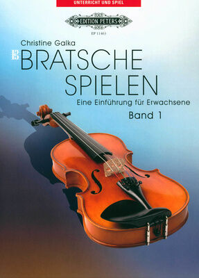 Edition Peters Bratsche spielen 1 Edition Peters Bratsche spielen 1