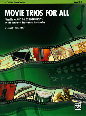 Alfred Music Publishing Movie Trios For All Clarinet Alfred Music Publishing Movie Trios For All Clarinet