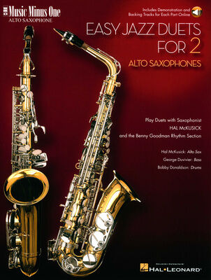 Music Minus One Easy Jazz Duets Alto-Sax Music Minus One Easy Jazz Duets Alto-Sax