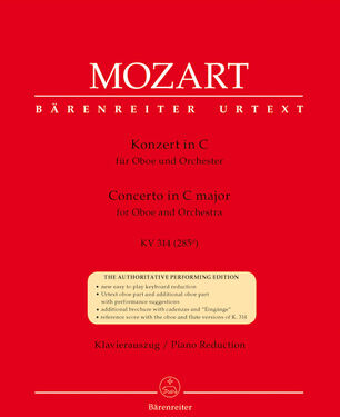Bärenreiter Mozart Concert for Oboe KV 314 Bärenreiter Mozart Concert for Oboe KV 314
