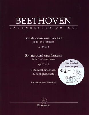 Bärenreiter Beethoven Sonata quasi una