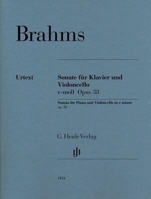 Henle Verlag Brahms Violoncellosonate Henle Verlag Brahms Violoncellosonate