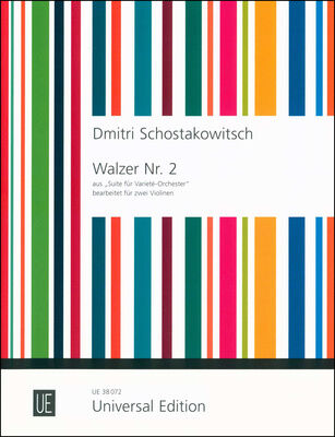 Universal Edition Schostakowitsch Walzer Nr.2 Universal Edition Schostakowitsch Walzer Nr.2