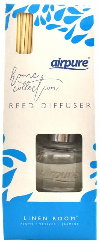 Airpure Reed Diffuser Home Collection Linen Room 30 ml Diffuusori