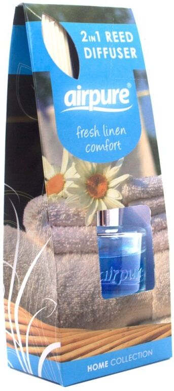 Airpure Reed Diffuser Home Collection Fresh Linen Comfort 30 ml Diffuusori