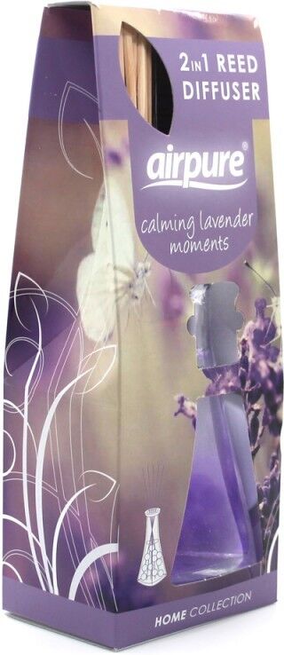 Airpure Reed Diffuser Home Collection Calming Lavender Moments 30 ml Diffuusori