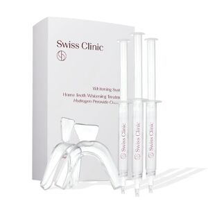 Swiss Clinic Whitening System 3 x 3 ml + 3 kl Hampaiden Valkaisu