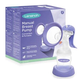 Lansinoh Manual Breast Pump 1 kpl Lasten lis&amp;auml;tarvikkeet