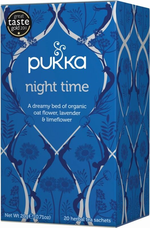 Pukka Night Time Tea Luomu 20 pussia Tee