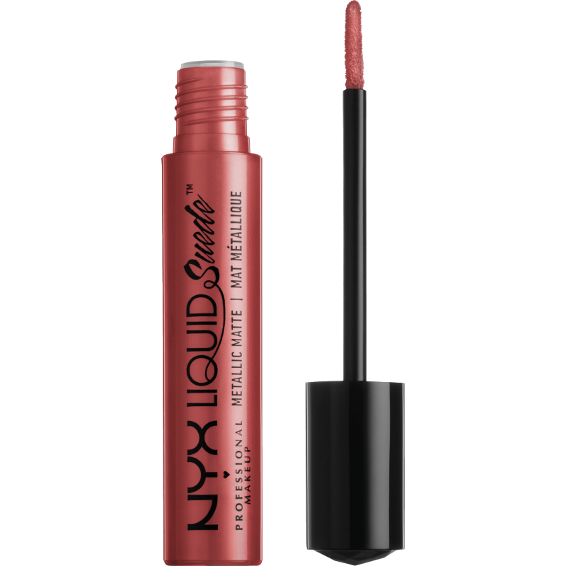 NYX Liquid Suede Metallic Matte Lipstick Bella 4 ml Huulipuna
