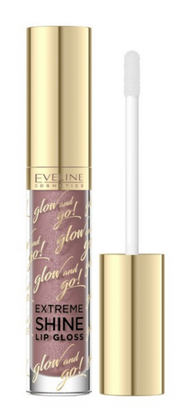 Eveline Extreme Shine Lipgloss 05 Sparkling Carmel 4,5 ml Huulikiilto