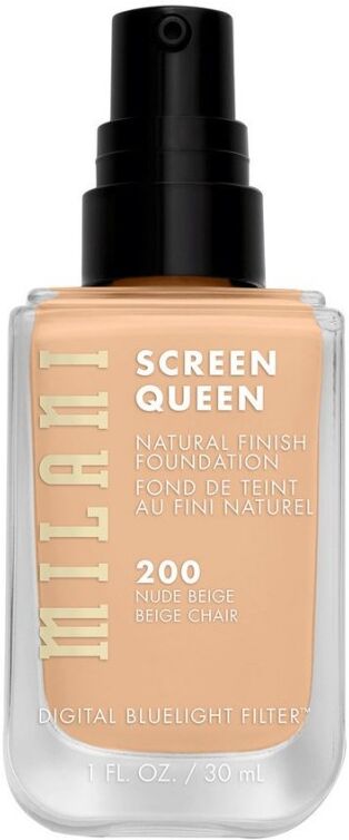 Milani Screen Queen Foundation 200 Nude Beige 30 ml Meikkivoide