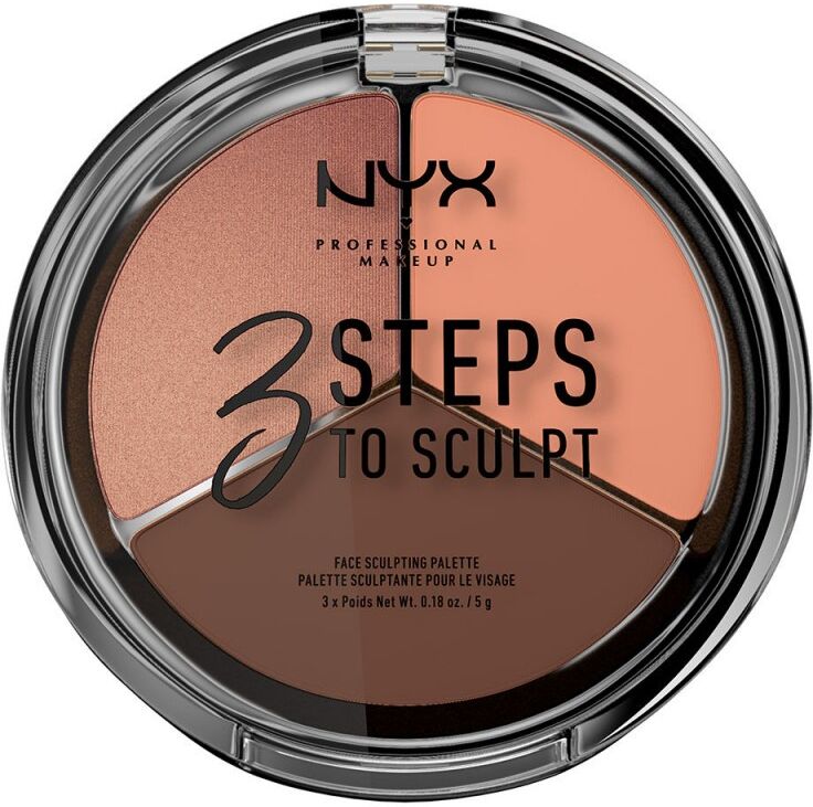 NYX 3 Steps To Sculpt Deep 5 g Face Contour