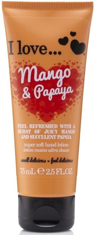 I Love Cosmetics Hand Lotion Mango &amp; Papaya 75 ml K&auml;sivoide